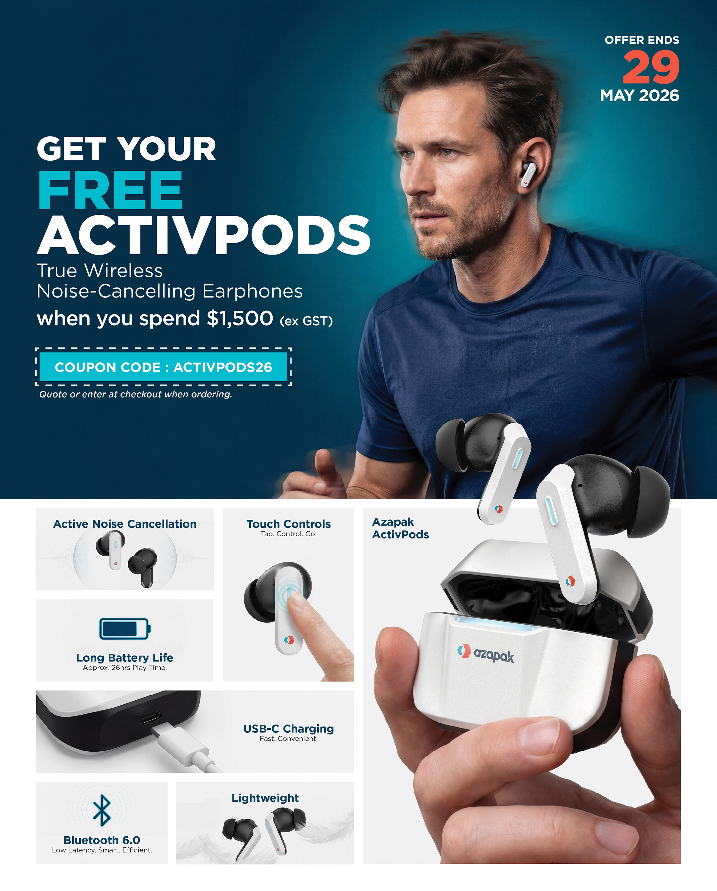 Azapak ActivPods_LG